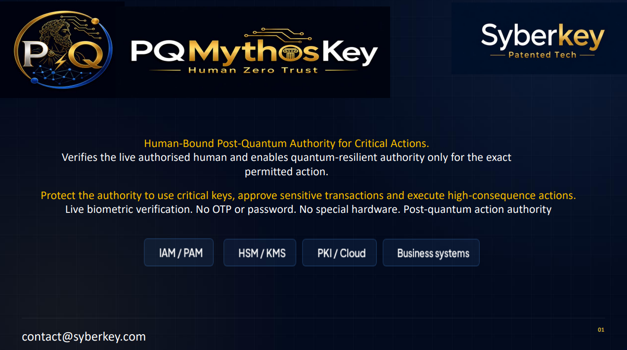 PQ Mythos Key presentation